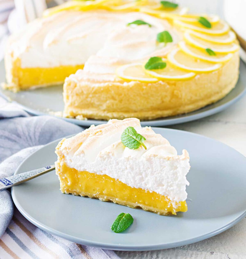 Lemon pie receta tarta de limon con merengue