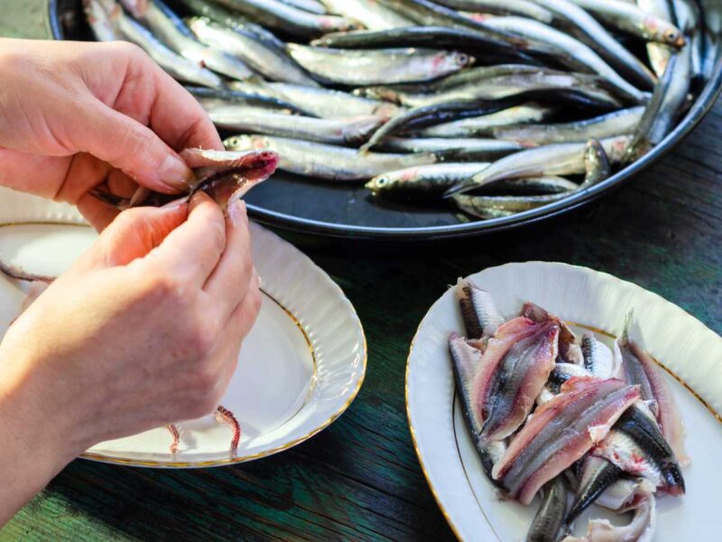 como limpiar boquerones faciles - Cómo limpiar boquerones