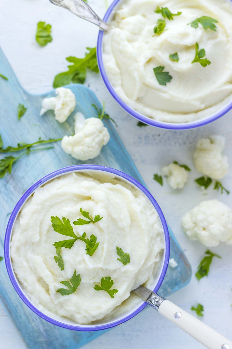 receta puré de coliflor fácil