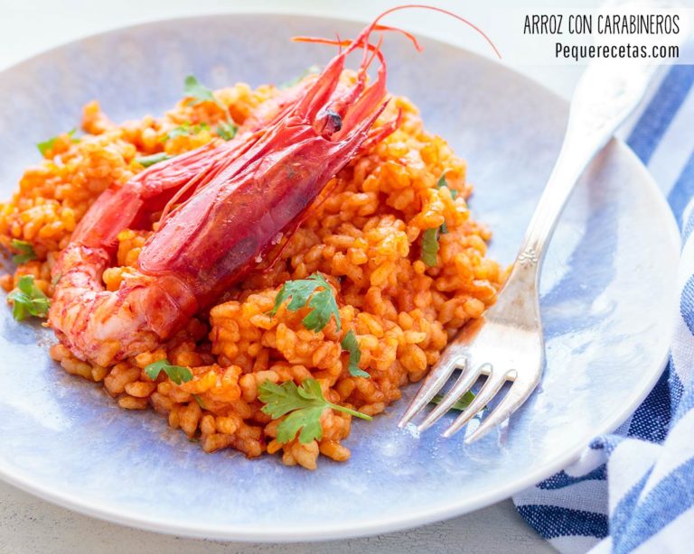 Arroz Con Carabineros Tienes Que Probar Esta Receta Pequerecetas 3906