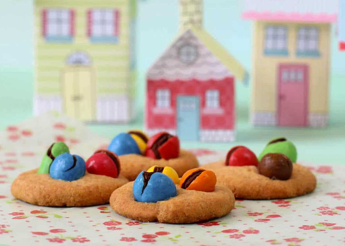 Receta de galletas de avena en forma de oso - Receta infantil 