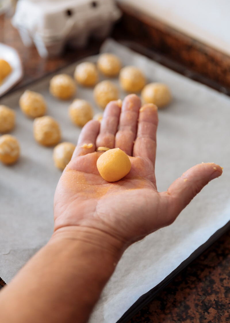 como hacer panellets sin azucar