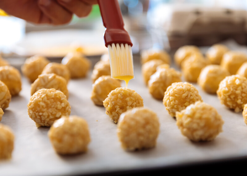 panellets al horno sin azucar