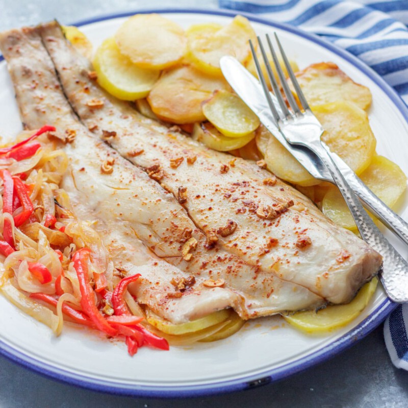 corvina al horno receta