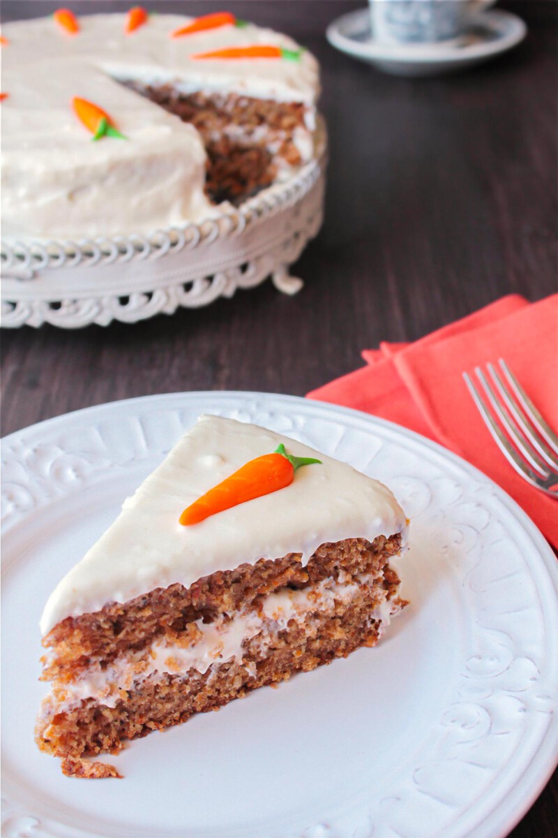 como hacer tarta de zanahoria o carrot cake