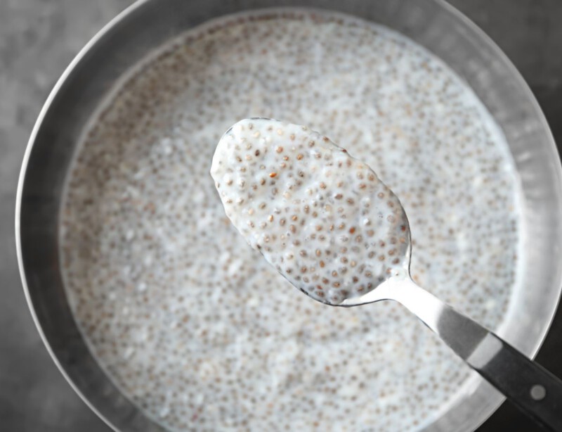 pudin de chia receta