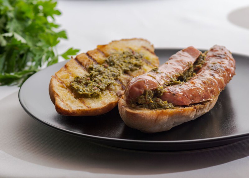 Choripán bocadillo argentino