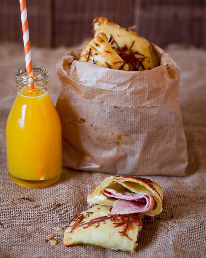 como hacer empanadillas de jamon y queso