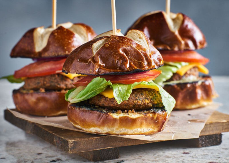 Hamburguesa De Berenjena Y Champinones - Las Mejores Recetas Con Verduras Para Niños