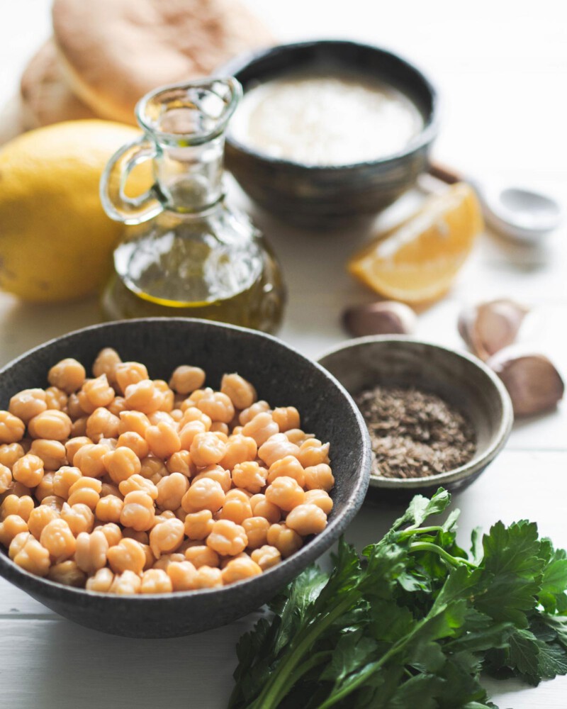 Ingredientes Hummus De Garbanzos - 5 Recetas Con Tahini Fáciles Y Saludables