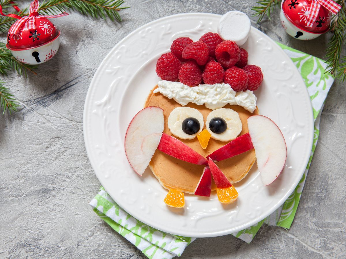 desayuno tortitas de Navidad