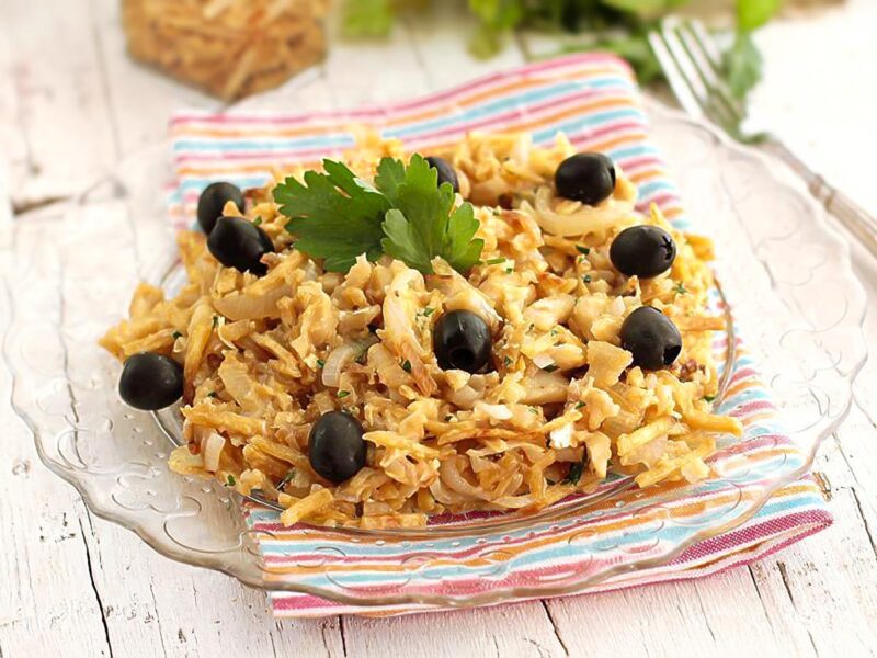 bacalao dorado bacalhau a bras receta - Bacalao dorado o Bacalhau à Brás portugués