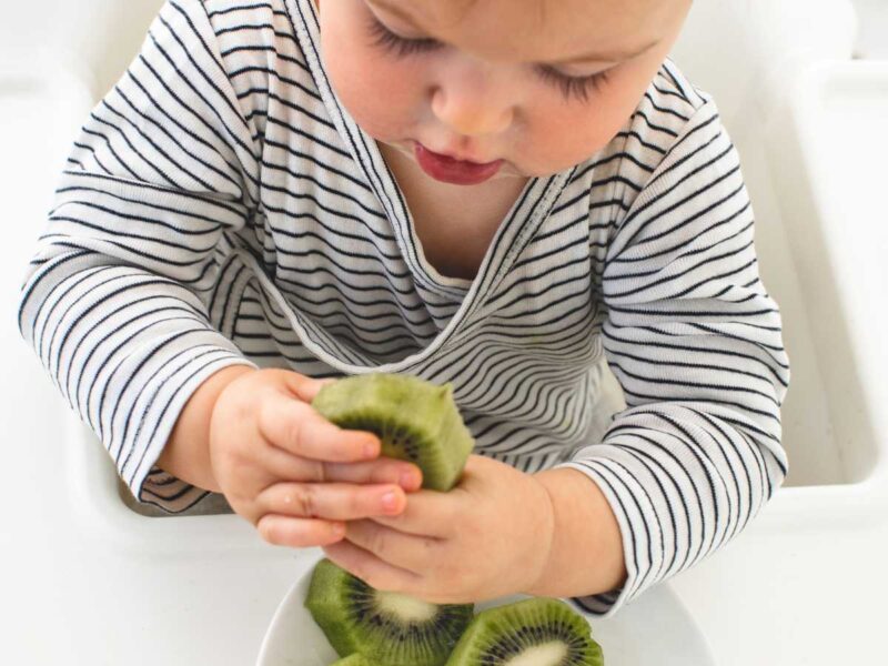 kiwi blw - Cómo introducir la fruta BLW para bebés