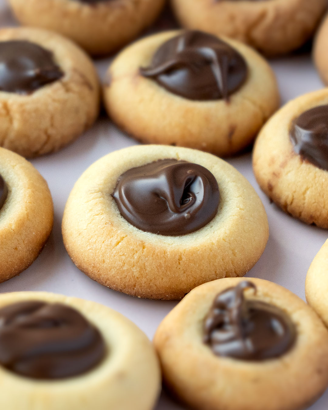 como hacer masa de galletas ojos de angel con nutella - Galletas Ojos de Ángel con Nutella (Engelsaugen)