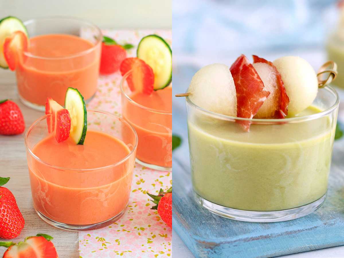 recetas de gazpachos con frutas