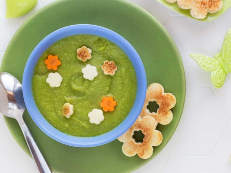 Crema De Espinacas Con Patatas Para Bebés Y Niños