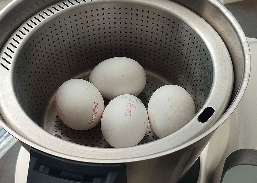 Huevos Cocidos Mycook - Salmorejo En Mycook