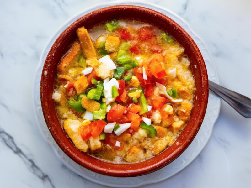 Cojondongo extremeño, la ensalada de tomate más sabrosa y sencilla