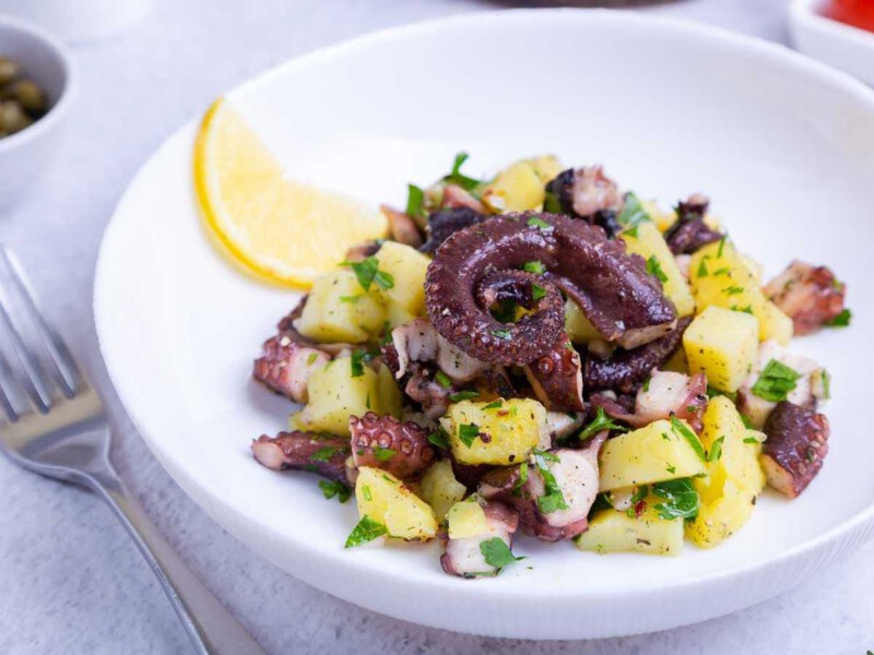 Ensalada de Pulpo (5 recetas fáciles y ligeras para el verano)