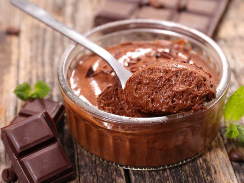 mousse de chocolate y tofu - Recetas FITNESS fáciles y saludables