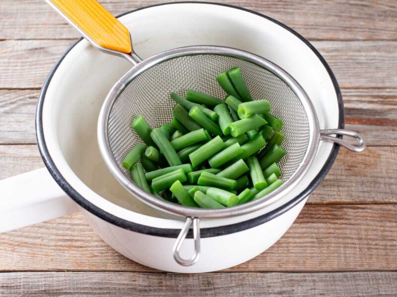 cocer y blanquear judias verdes - Ensalada de judías verdes (5 recetas fáciles y sanas)