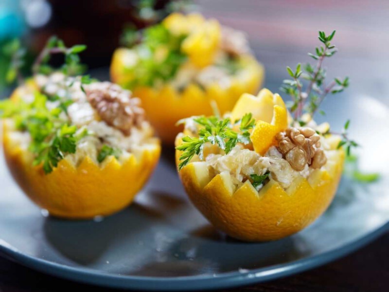 ensalada de naranja receta