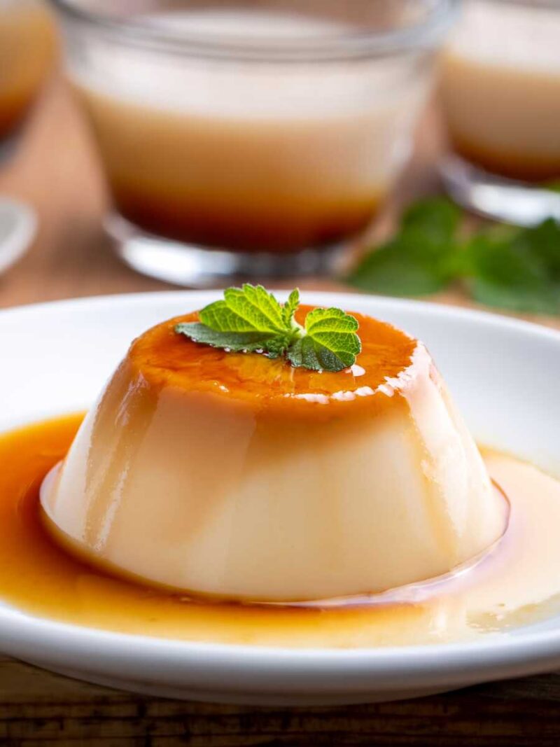 como hacer flan de leche condensada en microondas - Flan de leche condensada en microondas