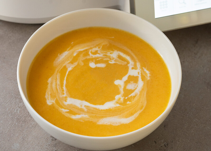 Crema de calabaza en Mycook