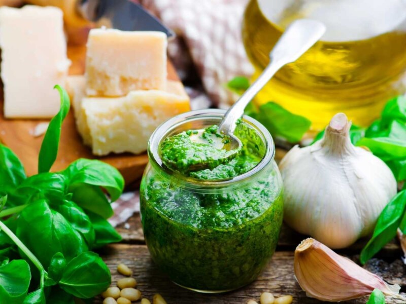 Salsa Pesto con Thermomix