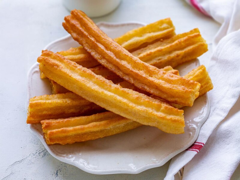 Churros caseros con Thermomix