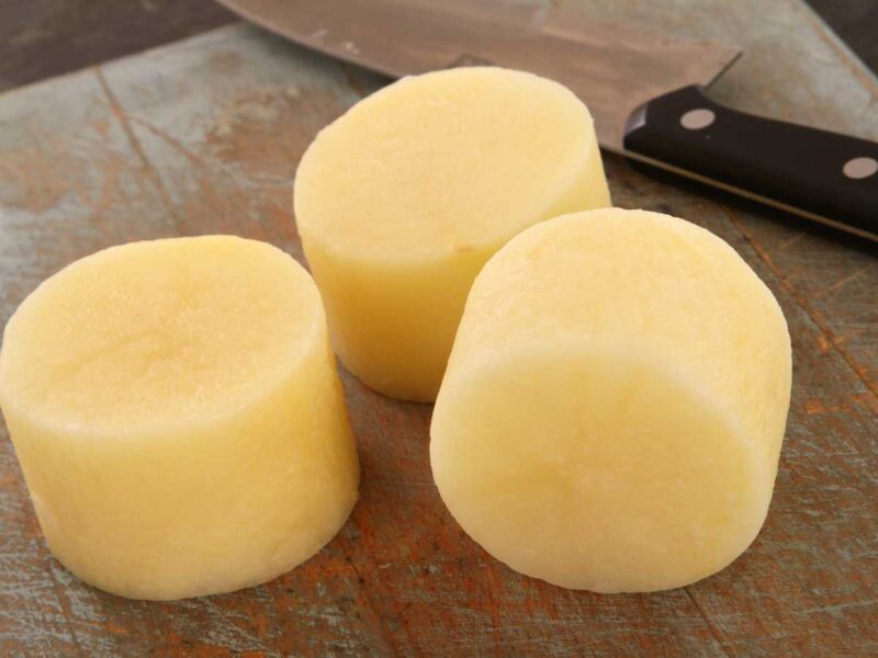 corte de patatas fondant - Patatas fondant, la receta francesa de patatas que se deshacen en la boca