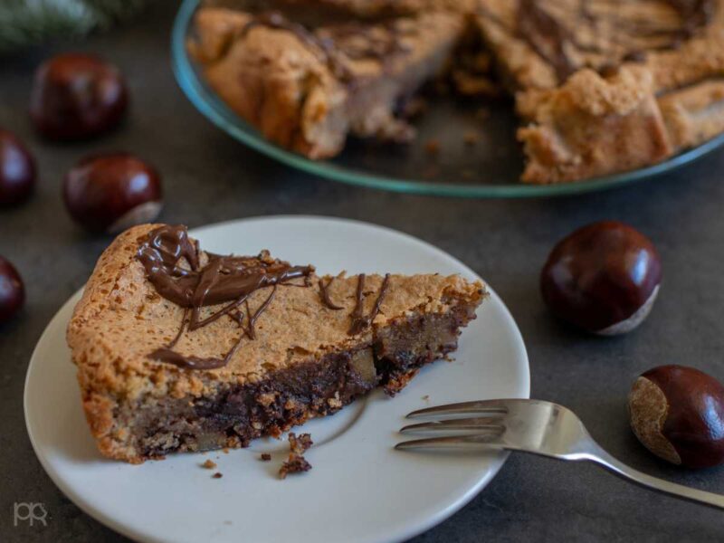 pastel de castanas - Recetas de dulces típicos de Todos los Santos en España