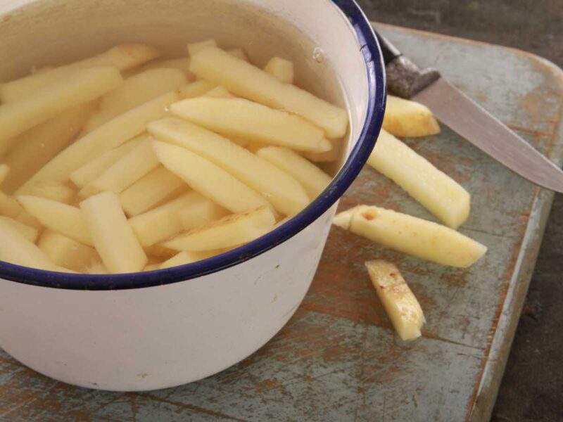 quitar almidon a las patatas - Patatas fritas perfectas, crujientes y doradas