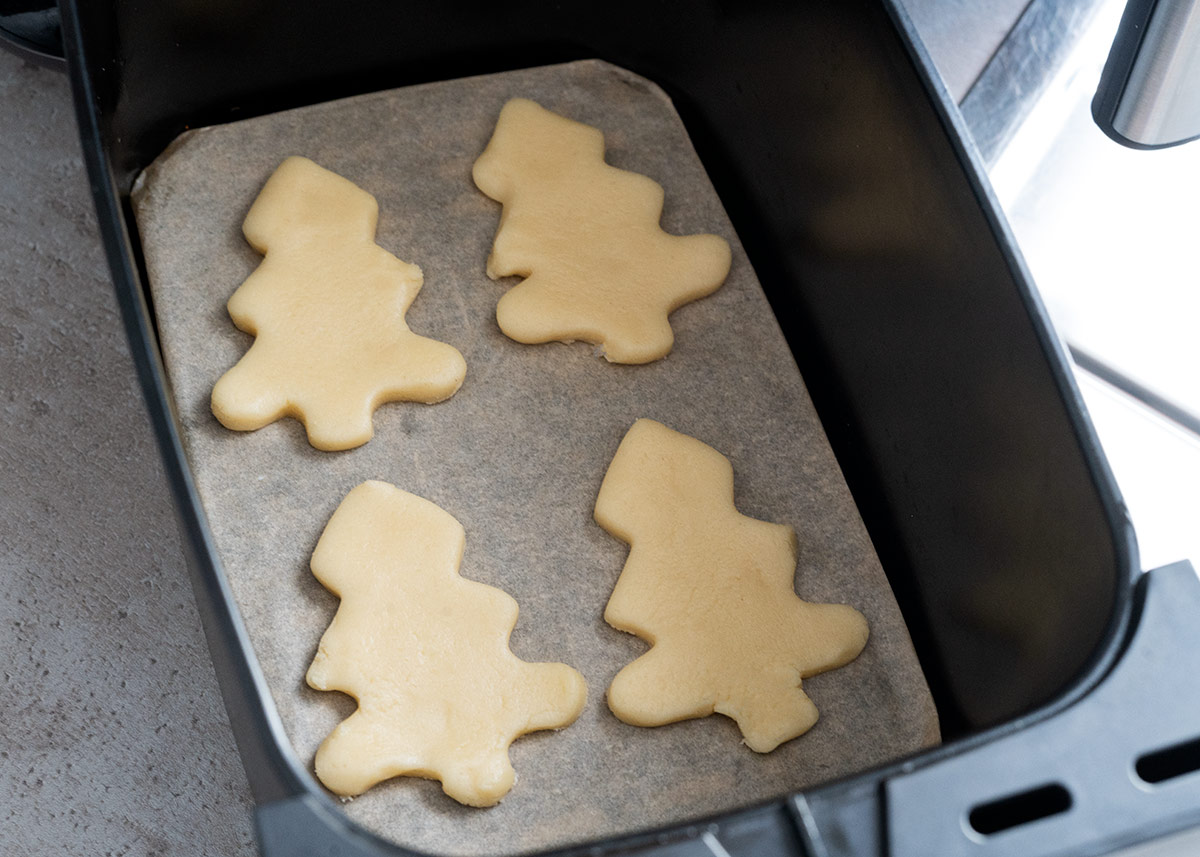 galletas navidad freidora aire - Galletas de Navidad en freidora de aire