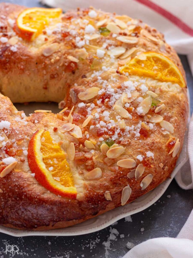 Roscón de Reyes casero receta fácil tradicional