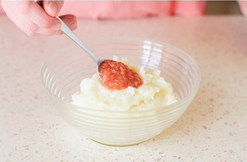 pure de patata con tomate - Hachis Parmentier: Pastel de carne francés con puré de patatas