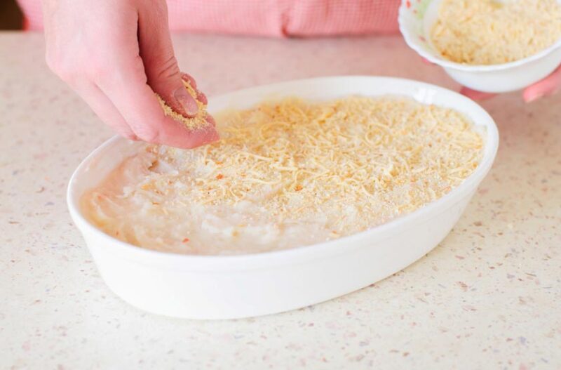 queso rallado para hachis parmentier - Hachis Parmentier: Pastel de carne francés con puré de patatas