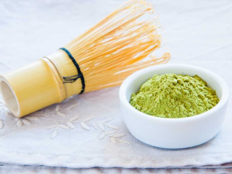 te matcha casero - 15 recetas con té matcha saludables y deliciosas