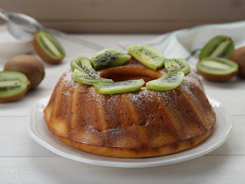 bizcocho kiwi - Bizcocho de Kiwi casero (en horno o freidora de aire)