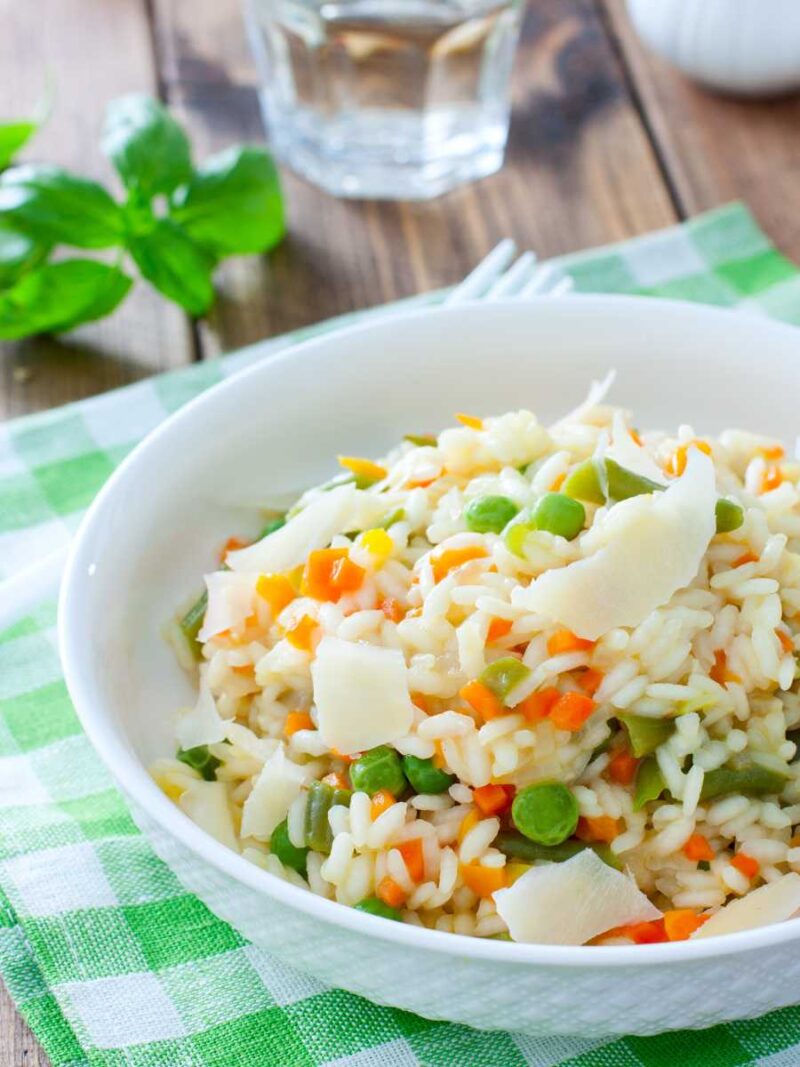 como hacer risotto de verduras Thermomix