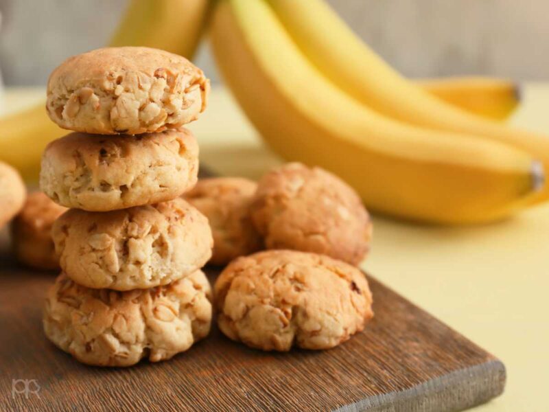 galletas de platano blw para bebes - Plátano BLW (+7 recetas fáciles para tu bebé)