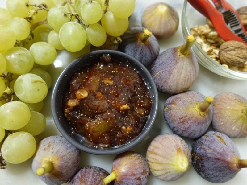 mermelada de higos y uvas - Mermelada de uvas casera