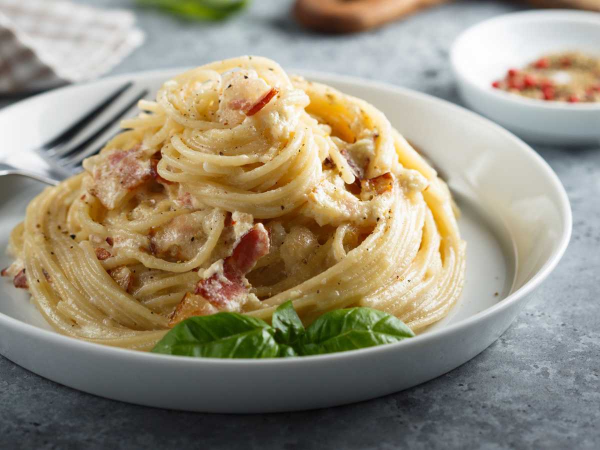 Salsa carbonara en Thermomix