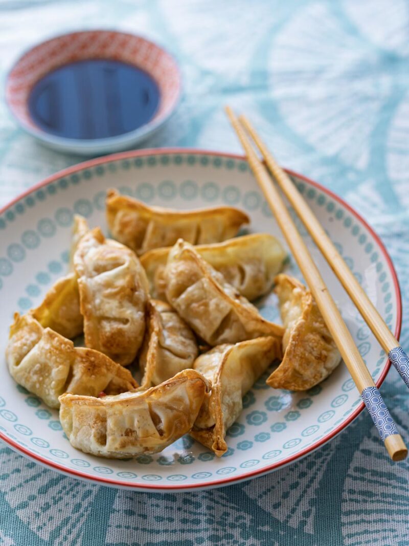 gyozas en airfryer