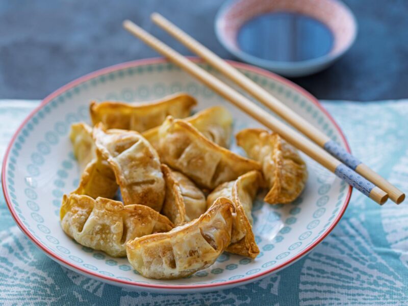 gyozas freidora de aire