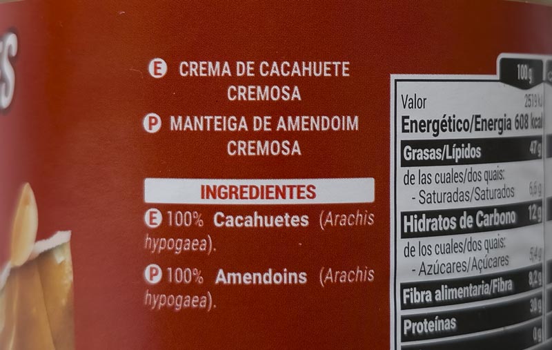 ingredientes crema de cacahuete mercadona - La crema de cacahuete de Mercadona más viral: ¿realmente es tan buena?