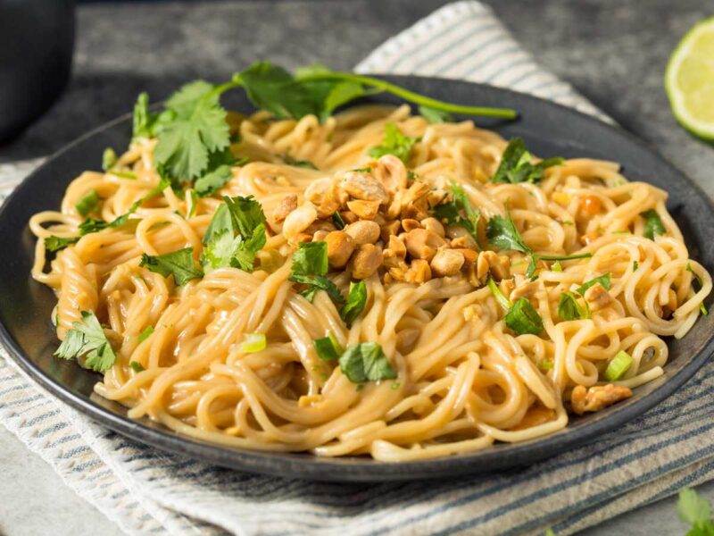 noodles con salsa de cacahuete - La crema de cacahuete de Mercadona más viral: ¿realmente es tan buena?