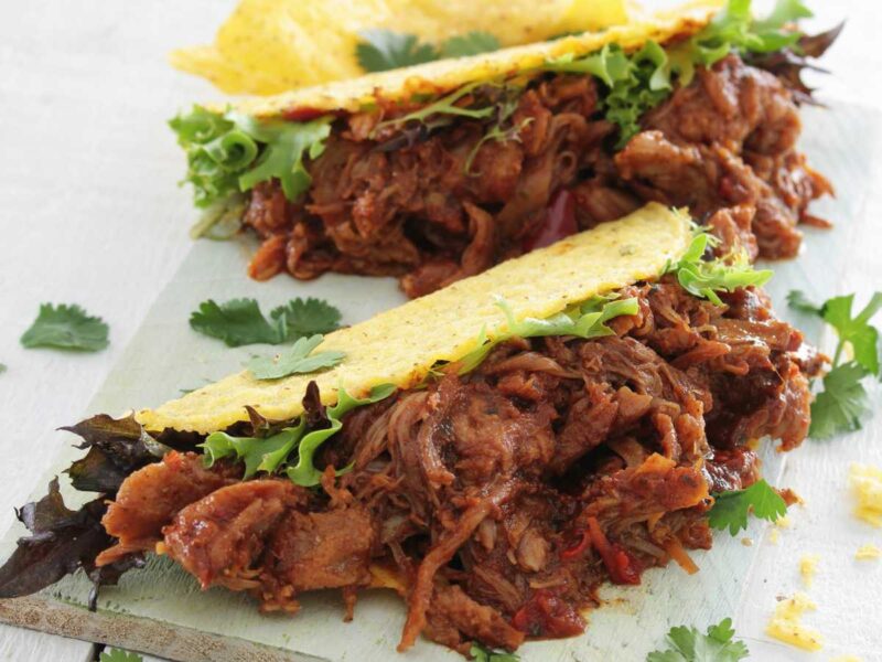 tacos de pulled pork