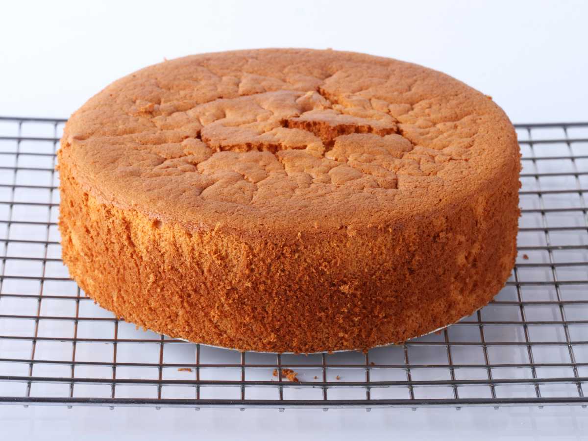 bizcocho genoves para tarta - Tarta Unicornio para cumpleaños